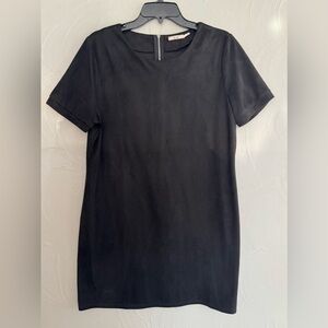 Mi Ami Suede Little Black Dress